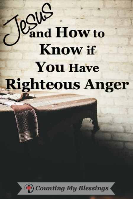 what is righteous anger